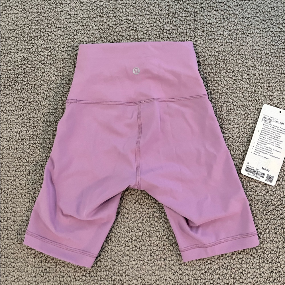 Lululemon winder train shorts. Never worn. Size 0.